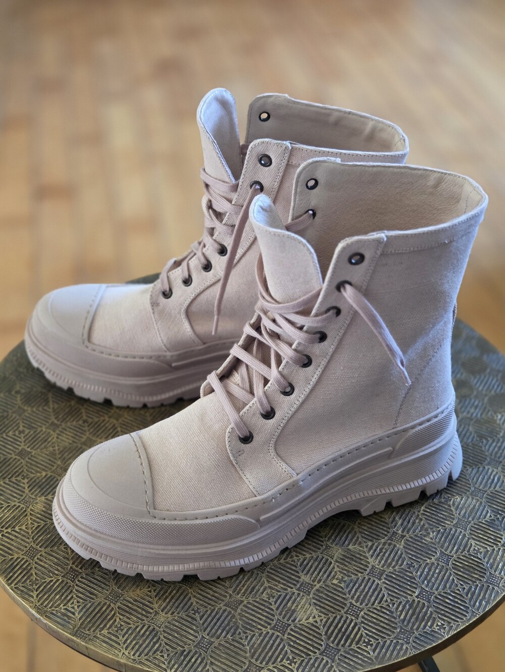 Free People Lace-Up Combat Boots